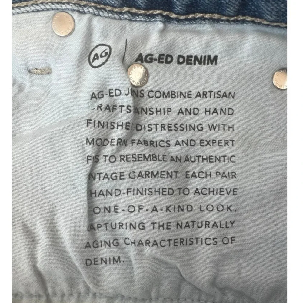 AG Adriano Goldschmied Saige High Rise Straight Leg Jeans - Picture 12 of 16